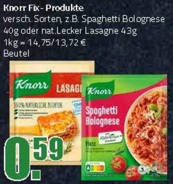 Ihr Frischmarkt Knorr Fix Produkte Angebot