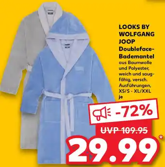 Kaufland Looks by Wolfgang Joop Doubleface Bademantel Angebot