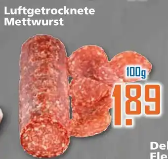 Klaas und Kock Luftgetrocknete Mettwurst 100g Angebot