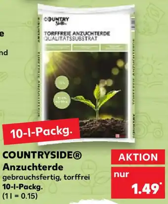 Kaufland Countryside Anzuchterde 10 L Packg. Angebot