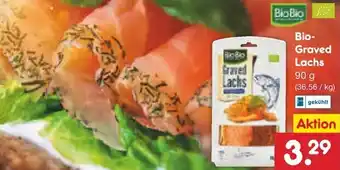 Netto Marken-Discount Bio Graved Lachs 90 g Angebot