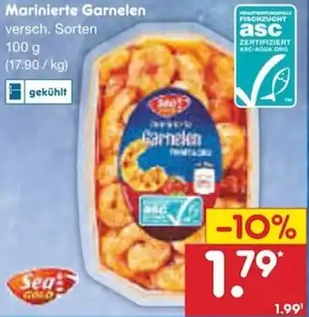 Netto Marken-Discount Marinierte Garnelen 100 g Angebot