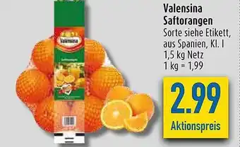 diska Valensina saftorangen Angebot