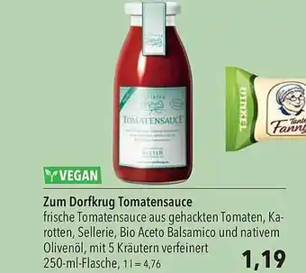 CITTI Markt Zum dorfkurg tomatensauce Angebot