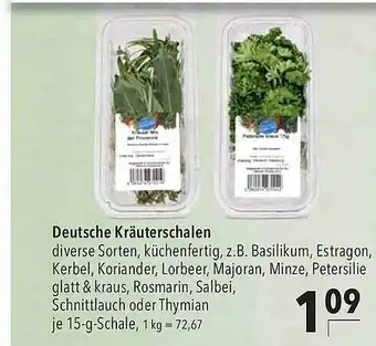 CITTI Markt Deutsche kräuterschalen Angebot