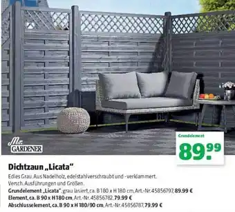 Floraland Mr. gardener dichtzaun „licata“ Angebot