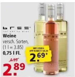 Multi Markt Bree weine verschiedene sorten Angebot