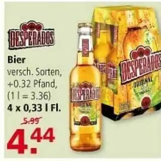 Multi Markt Desperados bier verschiedene sorten Angebot