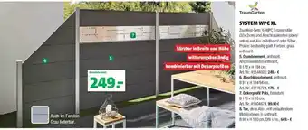 Floraland Traumgarten system wpc xl Angebot