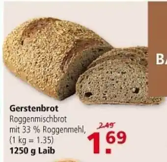 Multi Markt Gerstenbrot Angebot