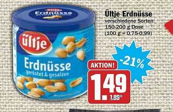 AEZ ültje Erdnüsse Angebot