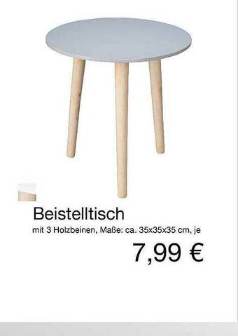 KiK Beistelltisch Angebot