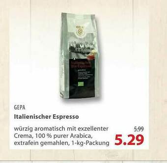 basic Gepa Italienischer Espresso Angebot