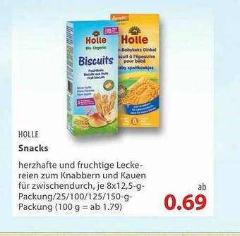 basic Holle Snacks Angebot