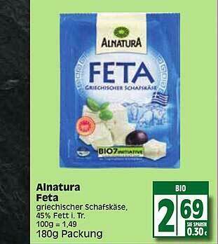 Edeka Alnatura Feta Angebot