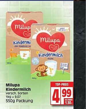 Edeka Milupa Kindermilch Angebot