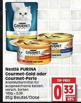 Edeka Nestlé Purina Gourmet-gold Oder Gourmet-perle Angebot