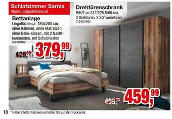 Möbelfundgrube Schlafzimmer Sarnia Angebot