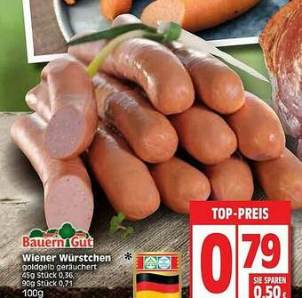 Edeka Bauern Gut Wiener Würstchen Angebot