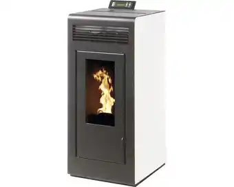 Hornbach Pelletofen marina 13 stahl weiß 11,9 kw mit konzentrische abgasleitung Angebot