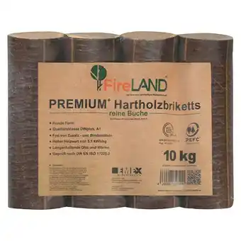 Bauhaus Fireland hartholzbriketts premium (10 kg, buche) Angebot