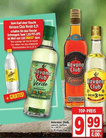 Elli Markt Havana Club Angebot