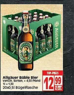 Elli Markt Allgäuer Buble Bier Angebot