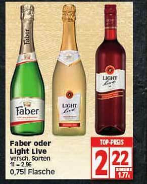 Elli Markt Faber Oder Light Live Angebot