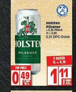 Elli Markt Holsten Pilsener Angebot