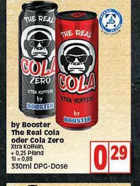 Elli Markt By Booster The Real Cola Oder Cola Zero Angebot