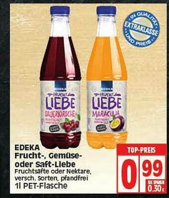 Elli Markt Edeka Frucht-gemüse Oder Saft Llebe Angebot