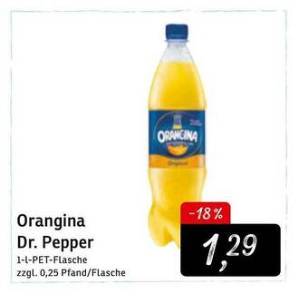 KONSUM Orangina Dr Pepper Angebot