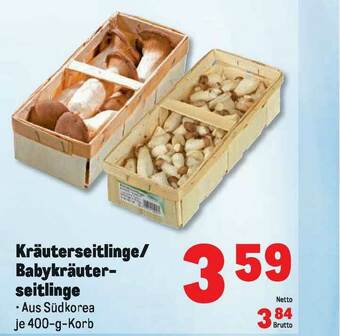 METRO Kräuterseitlinge Oder Babykräuterseitlinge Angebot