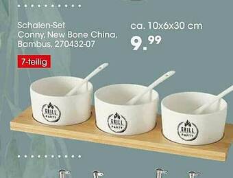 Möbel Martin Schalen-set Conny, New Bone China, Bambus Angebot