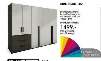 Möbel Martin Multiplan 100 Drehtürenschrank Angebot