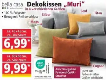 Norma Bella Casa Dekokissen Muri Angebot