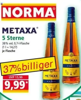 Norma Metaxa 5 Sterne 0,7 L Flasche Angebot