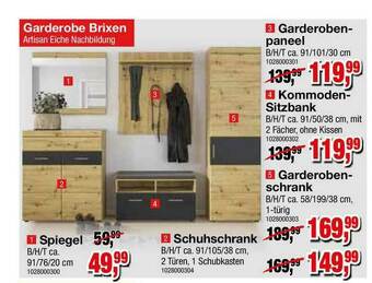 Möbelfundgrube Garderobe Brixen Angebot