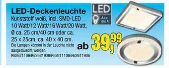 Möbelfundgrube Led-deckenleuchte Angebot