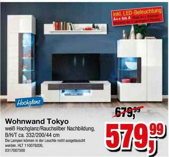 Möbelfundgrube Wohnwand Tokyo Angebot