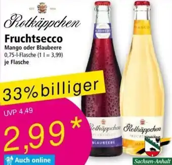 Norma Rotkäppchen Fruchtsecco 0,75 L Flasche Angebot