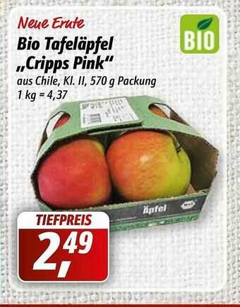 Simmel Bio Tafeläpfel „cripps Pink” Angebot