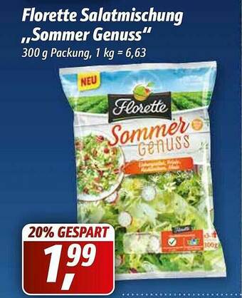 Simmel Florette Salatmischung „sommer Genuss” Angebot