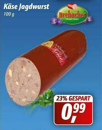 Simmel Käse Jagdwurst Drebacker Angebot