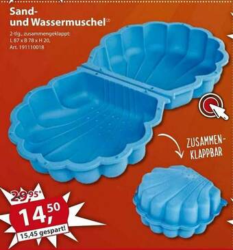 Sonderpreis Baumarkt Sand- Und Wassermuschel Angebot