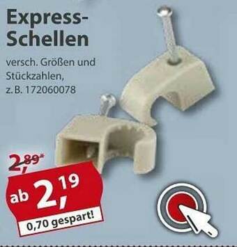 Sonderpreis Baumarkt Express-schellen Angebot