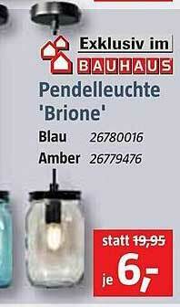 Bauhaus Pendelleuchte „brione” Angebot