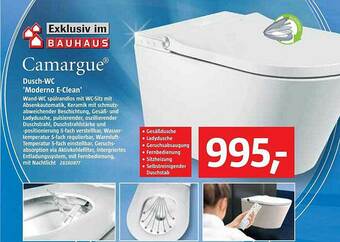 Bauhaus Camargue Dusch-wc „moderno E-clean” Angebot