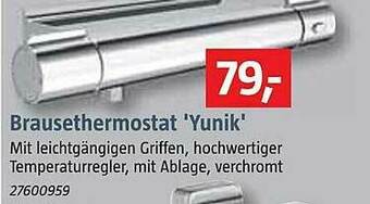 Bauhaus Brausethermostat „yunik” Angebot