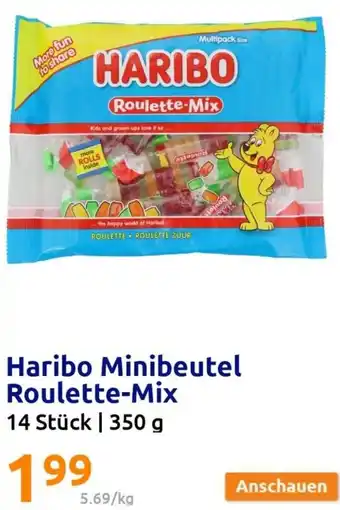 Action Haribo Minibeutel Roulette Mix 14 Stück | 350 g Angebot